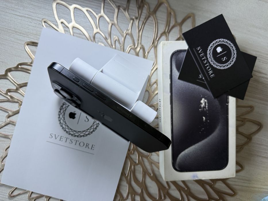 Iphone 15 Pro 256 gb Black фіз сім