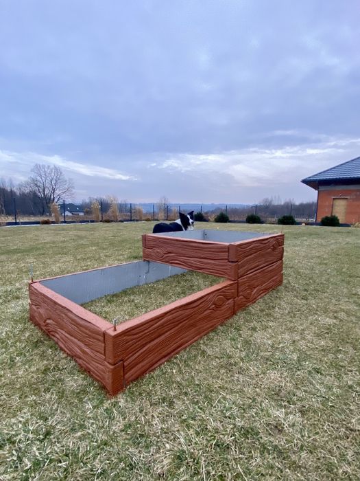 Warzywnik betonowy, rabata betonowa, warzywniak, rabatka, skrzynia