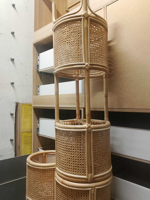 Rattanowy donica, kwietnik