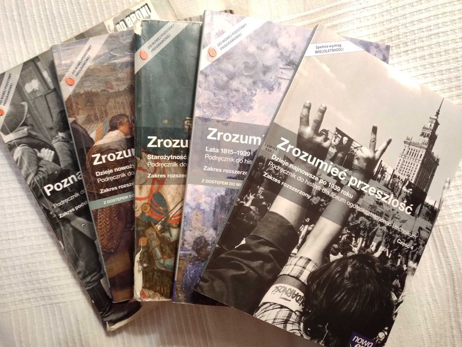 ZROZUMIEĆ PRZESZŁOŚĆ historia podręczniki Nowa Era, ZESTAW