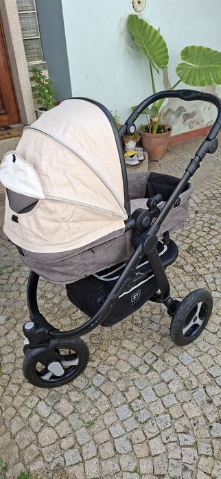 Carrinho Trio ZY Safe Adventure Tribe 3 - Completo c/ Caixa e Manuais.