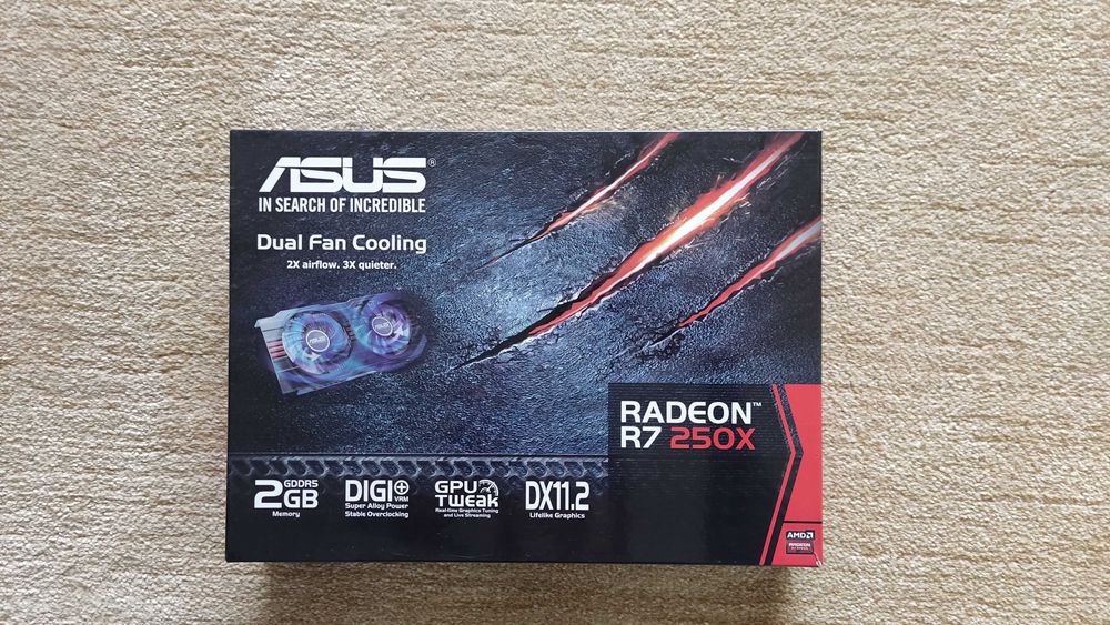 Gráfica Asus Radeon R7 250x