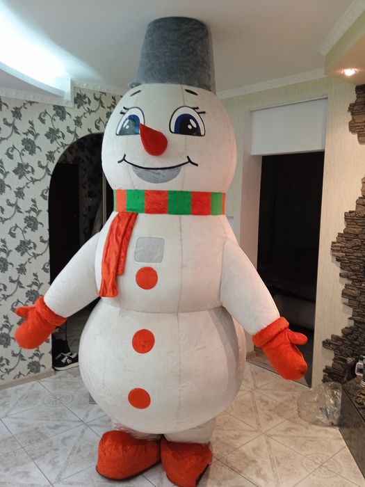 Надувний костюм Сніговик 2.70 м!!!