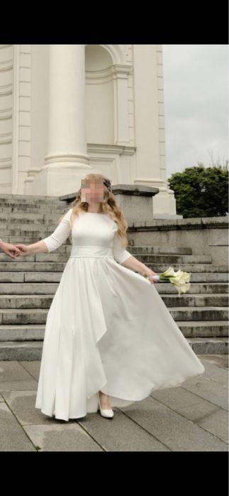 Весільна сукня (колір слонової кістки)