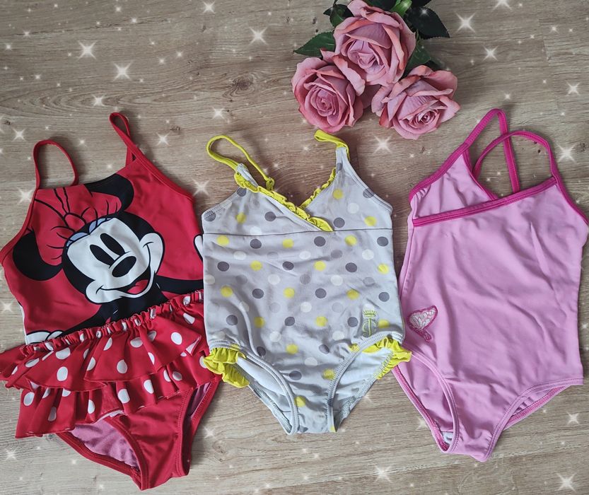 Strój kąpielowy kostium kąpielowy dla dziewczynki 92 cm 98 cm Minnie