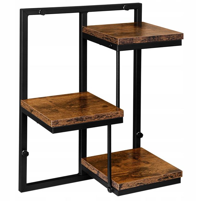 Kwietnik ścienny wiszący regał na kwiaty metalowy