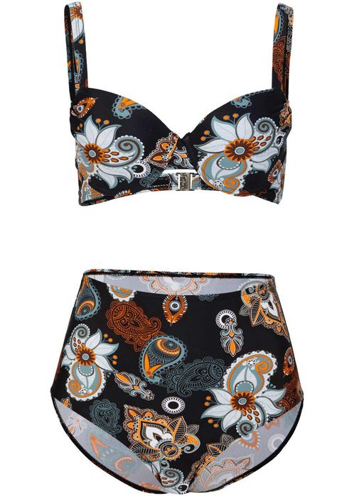 B.P.C bikini usztywniane figi wysoki stan 40(80B).