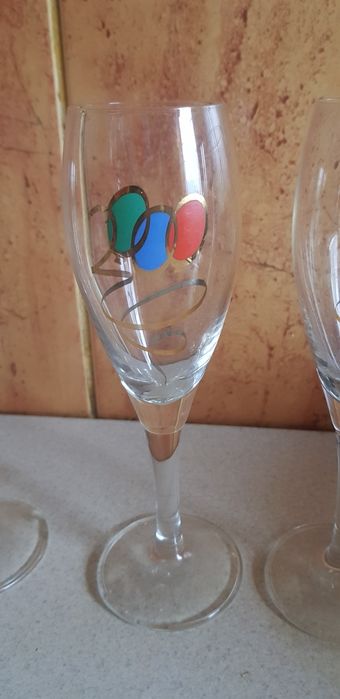 Kieliszki do szampana milenijne