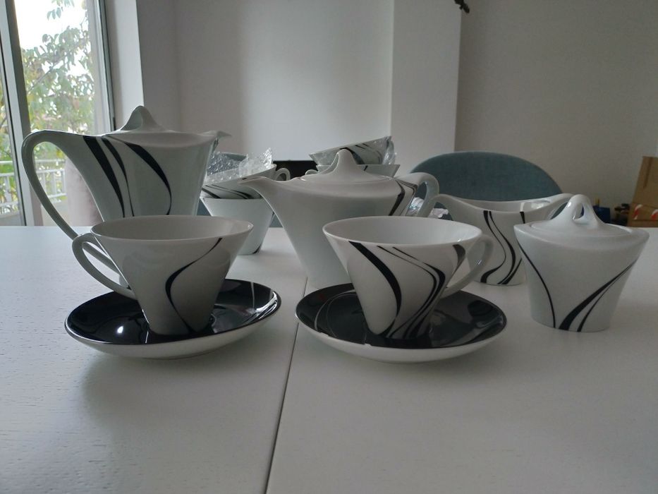 Conjunto de chá de porcelana SPAL