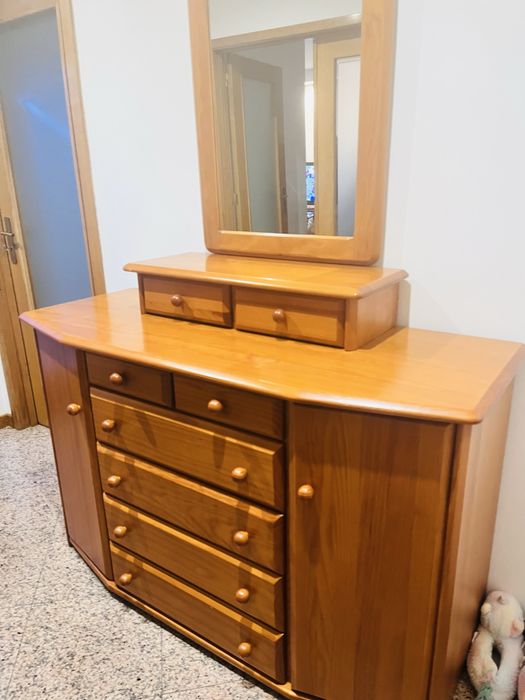 Comoda em madeira maciça de madeira  de cerejeira64750935092097124