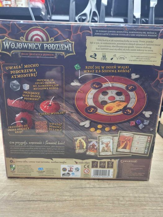 Wojownicy Podziemi: Pałac Prażących Płomieni - Nowa gra w folii