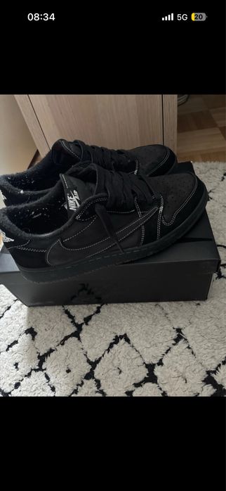 Nike Air Jordan 1 Travis Scott Black Phantom