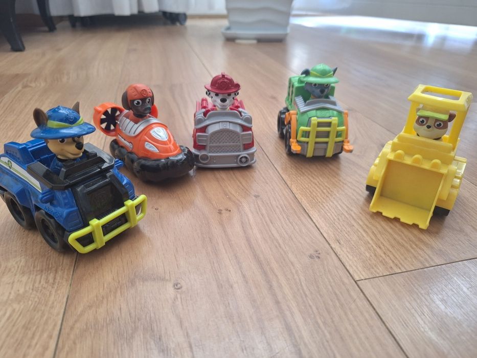Zestaw pojazdów psi patrol