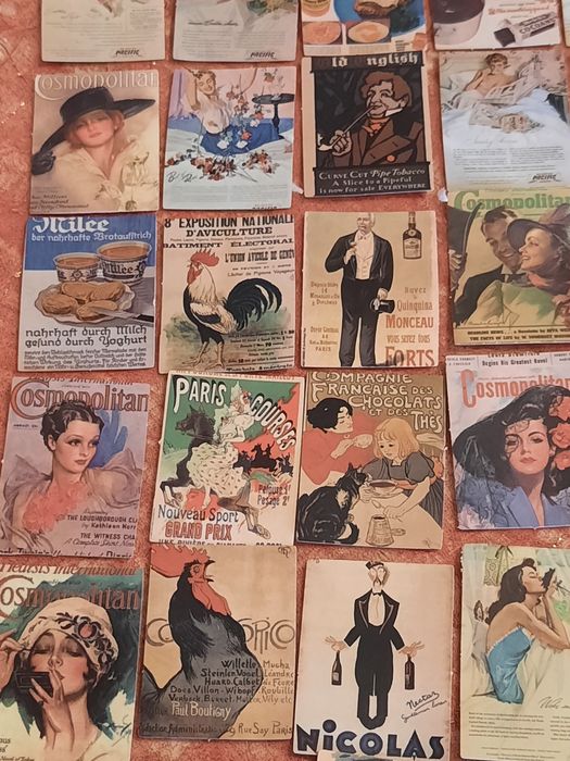 62 Adesivos - Retro Art Charml. Scrapbooking, Junkjournal