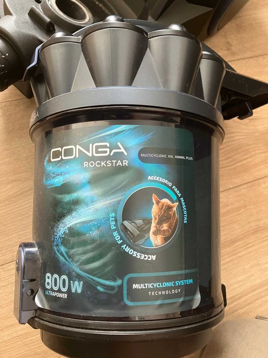 Aspirador Conga Rockstar XL Animal Plus 800W, 4L