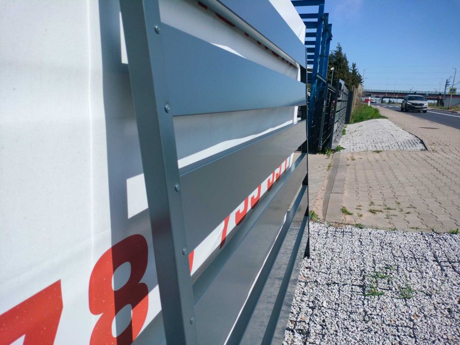 Ogrodzenie Panelowe panel ogrodzeniowy 2,5x1,5m brama ściana płot stal