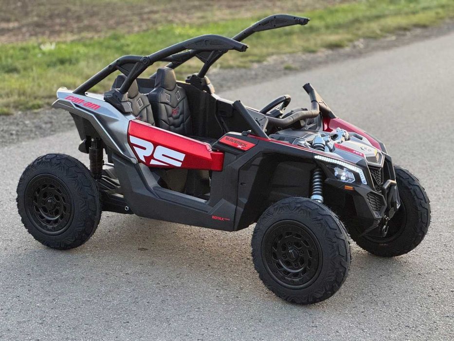 Buggy CAN-AM Maverick 3  DELUXE Czerwony + POMPOWANE KOŁA