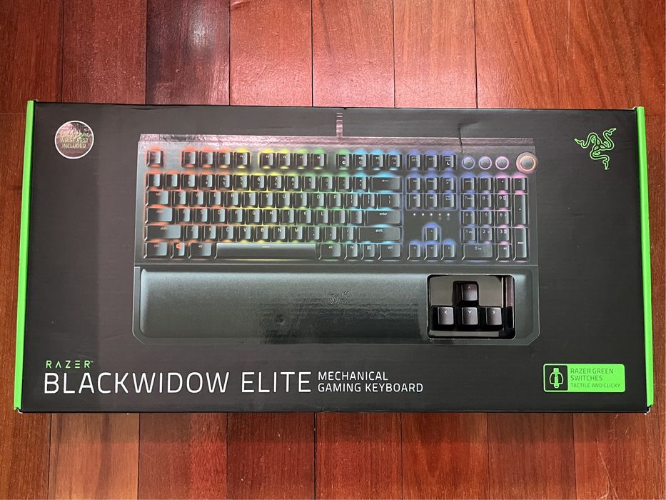 Teclado gaming mecânico RAZER BLACKWIDOW ELITE