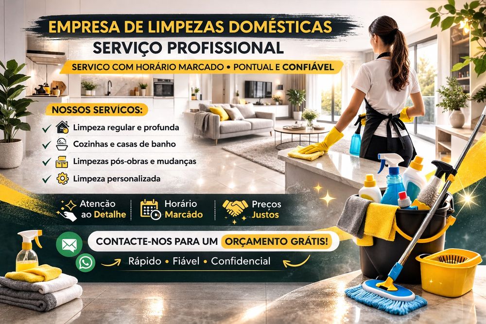 Empresa de Limpeza Disponível – Confiança e Qualidade