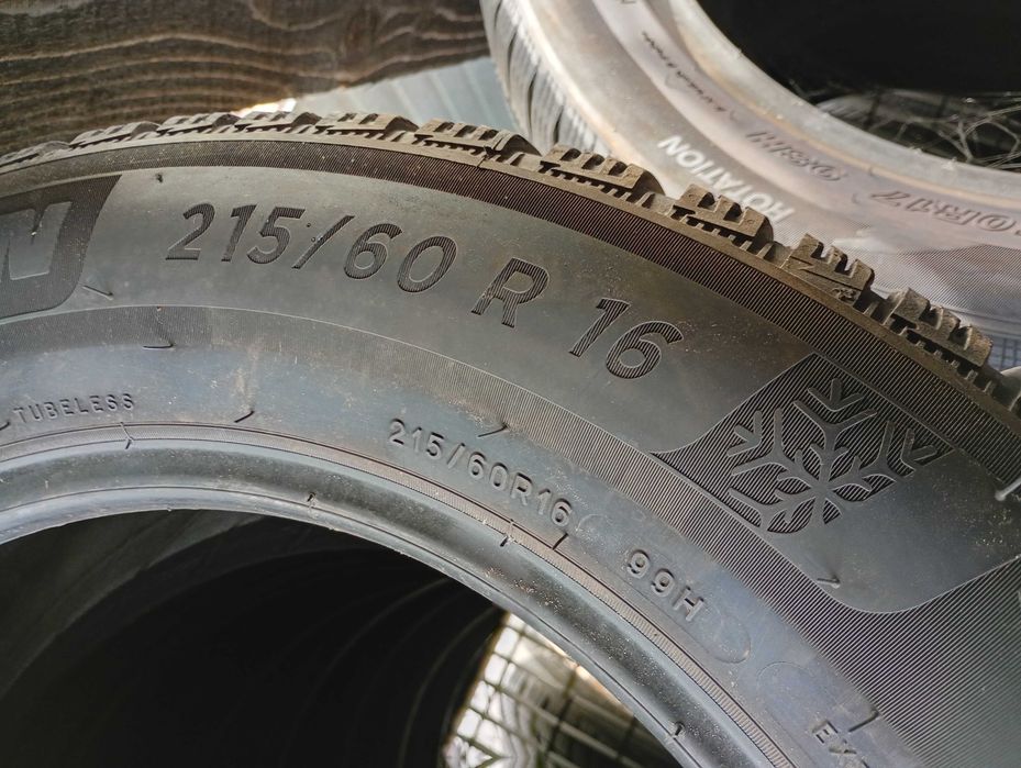 4x opony Michelin Alpin 6 215/60 R16 99H 2020rok 2x6 2x5mm