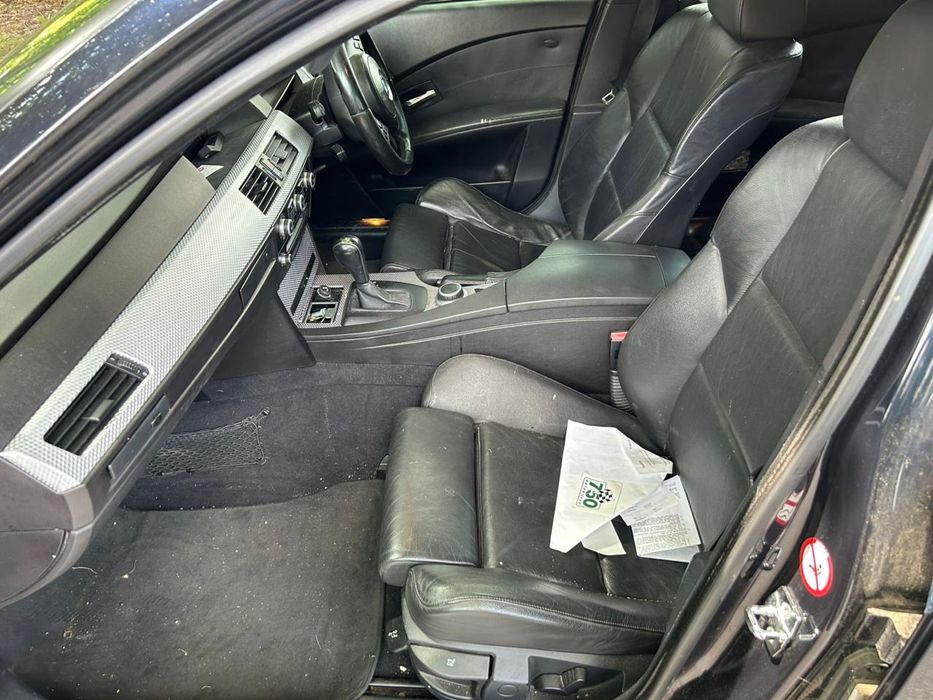 Салон бмв е61 дорест черный