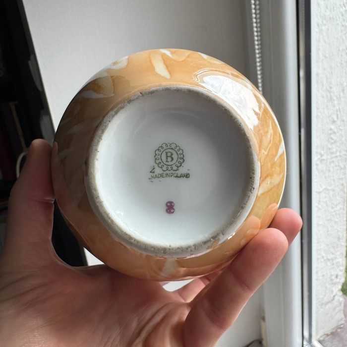 Porcelanowy wazon Bogucice, New Look, lata 70