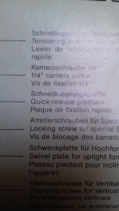 Tripé Cullmann - Carbono para fotos ou filmagem