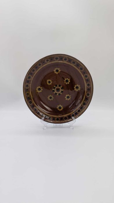 Talerz ceramiczna, ręcznie malowana