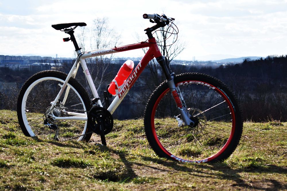 Rower BopLight Maraton Sport. Marzocchi Dirt Jumper 1 Bomber, Shimano