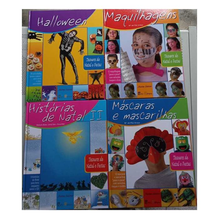 Tesouros de Natal e Festas (10 volumes + 2 CD's)