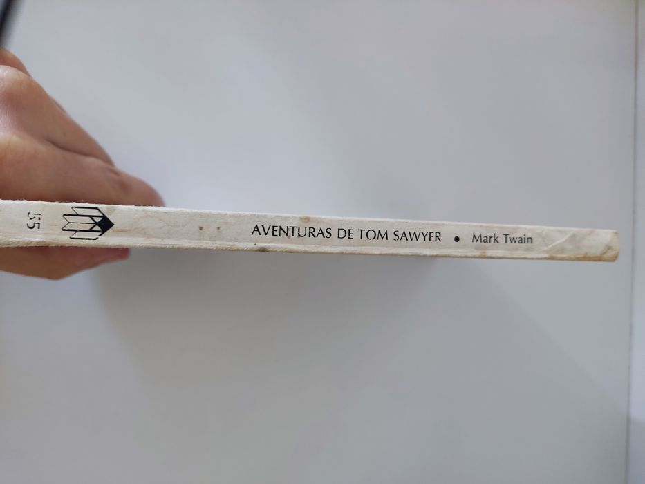 Livro Aventuras de Tom Sawyer de Mark Twain