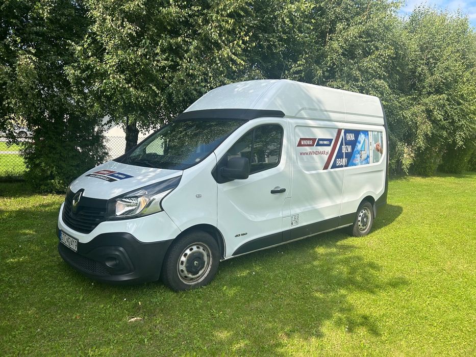 Renault Trafic  Renault Trafic zabudowa serwisowa Przedłużany Podwyższany