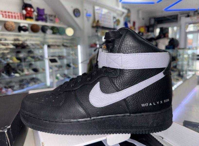(БЕЗ ПЕРЕДОПЛАТИ)Nike Air Force 1 x Alyx найк аір аер форс алікс чорні