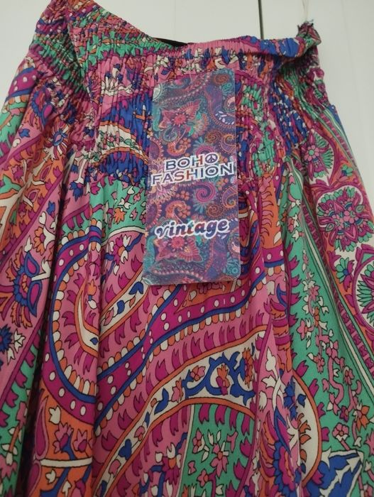 Spódnica Boho indyjska jedwab