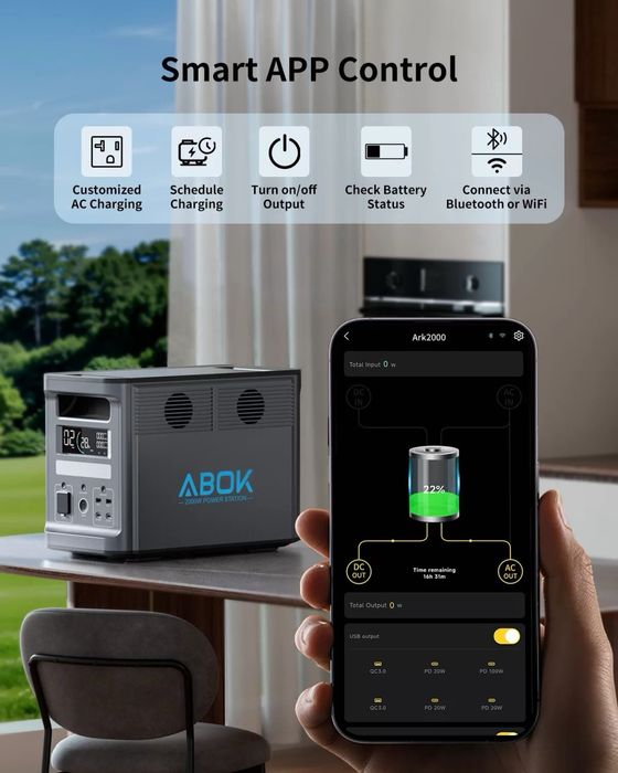 Зарядна станція ABOK 2 квт Зарядная станция ecoflow экофлоу екофлоу