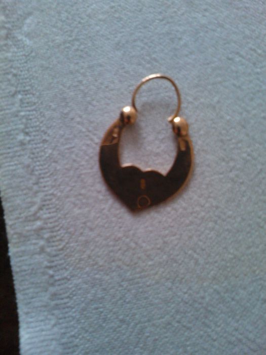 Серьги из золота 583пробы