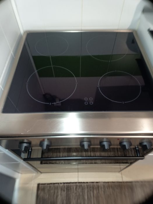 Máquina de lavar roupa Samsung, fogão Meireles em inox  e ML inox teka