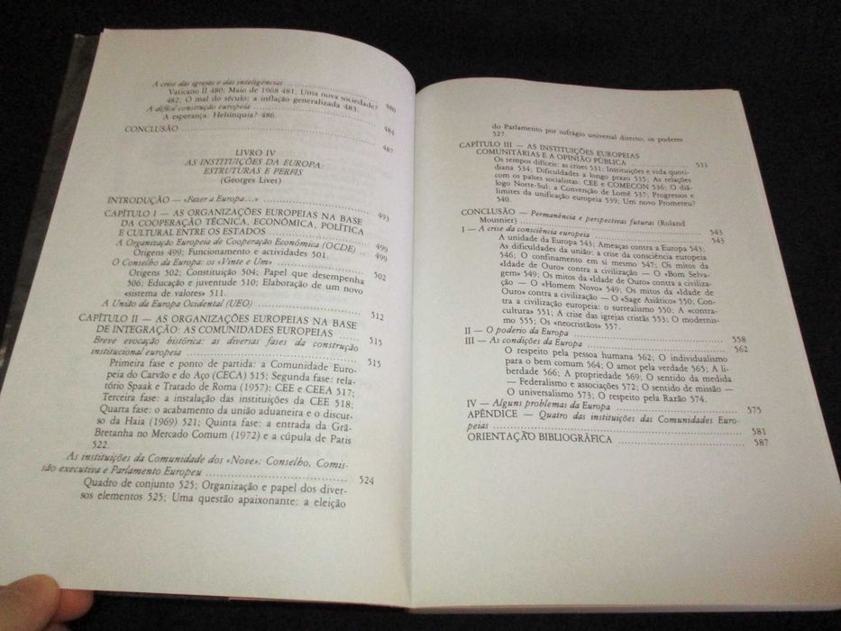 Livro História Geral Da Europa de 1789 aos nossos dias