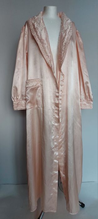 Szlafrok princess typu silk haft