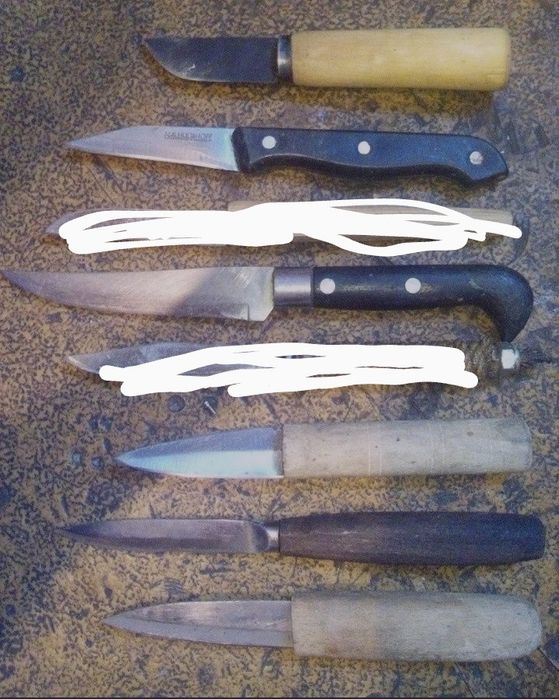 Кухонные ножи...