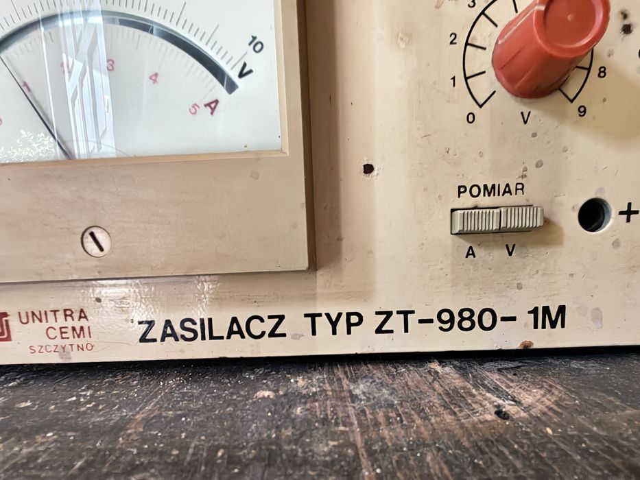 Zasilacz UNITRA ZT-980-1M