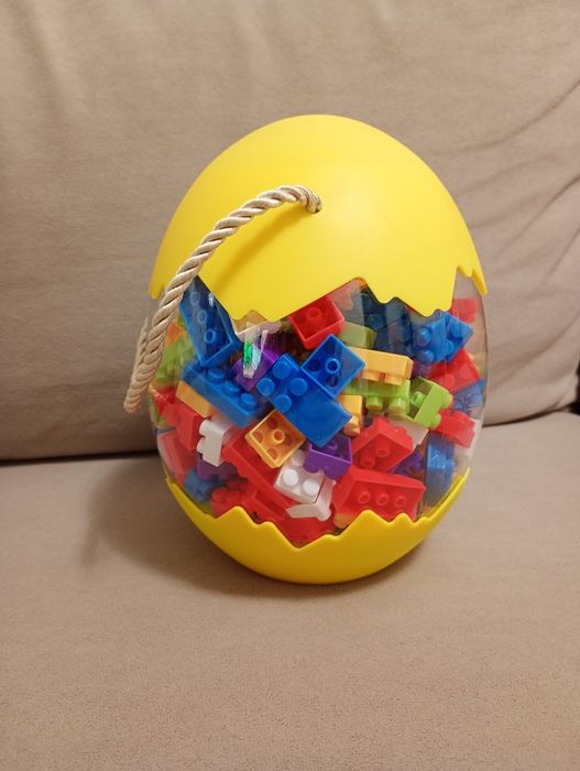 252 деталі Конструктор в боксі в яйці Блоковий конструктор із великими