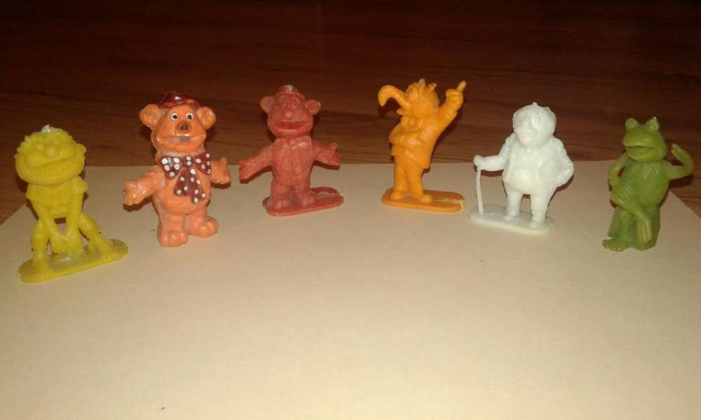 Muppety figurki  6szt.