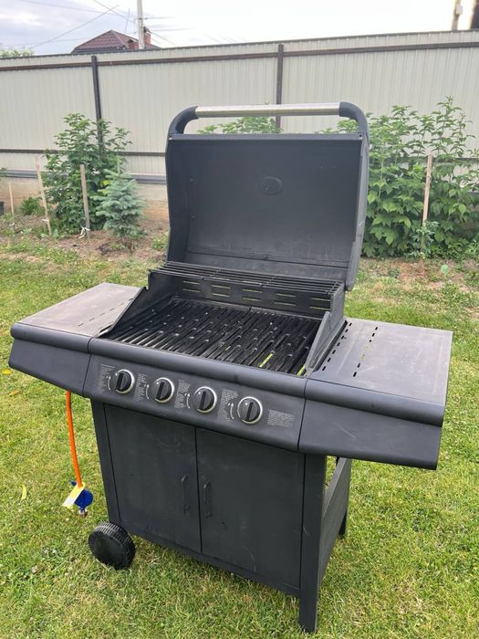 Газовий гриль TAINO на 4 конфорки + бічна плита (Нові пальники!