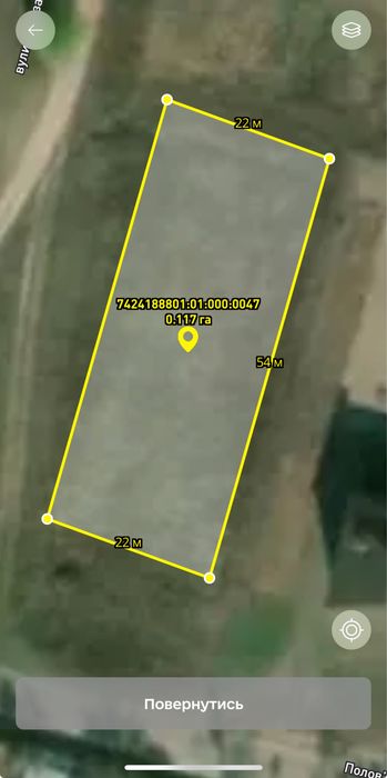 Продаж земельної ділянки с.Сухополова