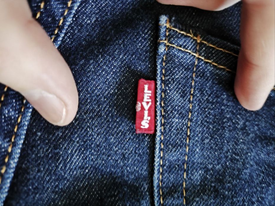 Оригинальные Levi's 512 Slim Taper — Тёмно-синий Индиго (Strong)