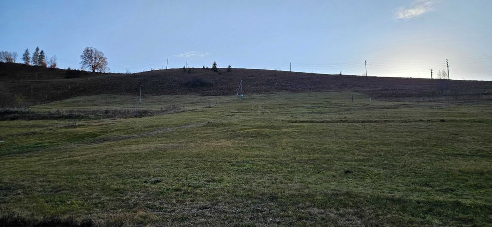 Земельна ділянка в Поляниці, 10 хв до витягів, краєвид на Хом'як