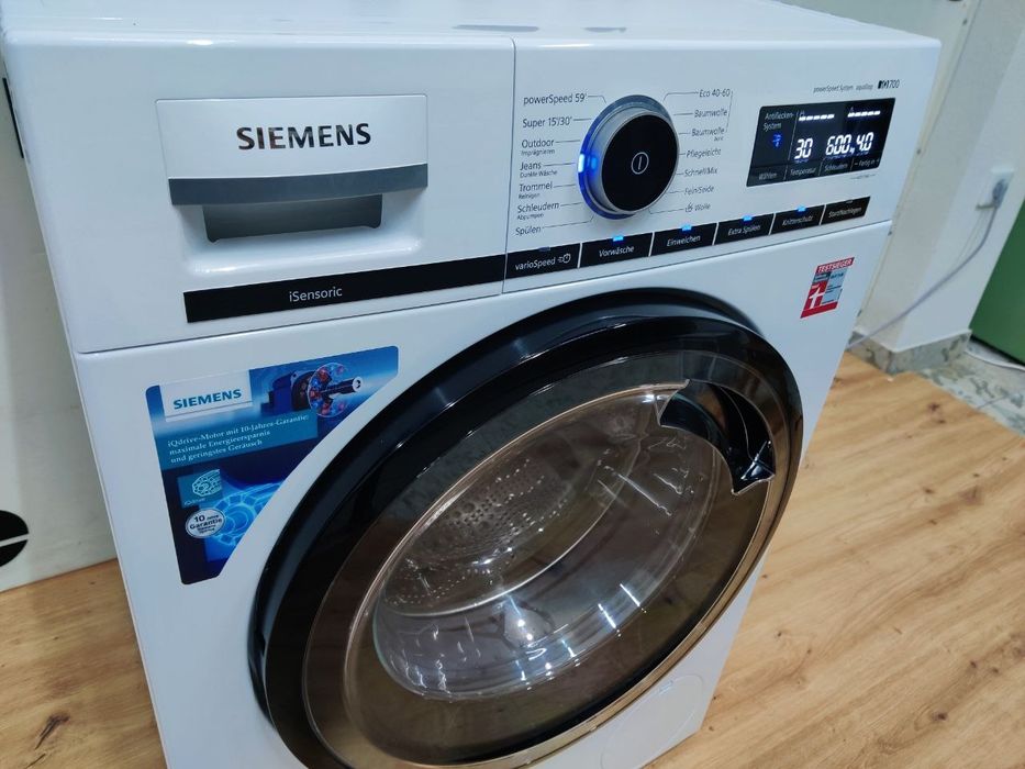 Стиральная, пральна машина Siemens™ iQ700 Power Speed System. 2021 рік