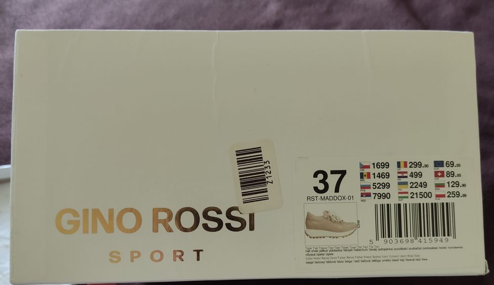 Obuwie damskie Gino Rossi  37