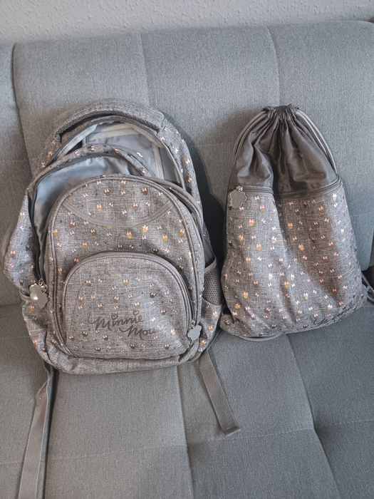 Plecak + worek dla dziewczynki